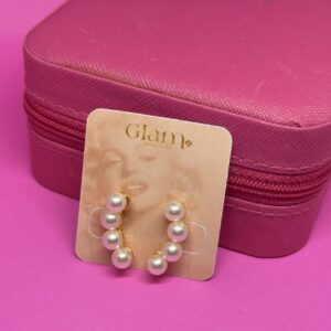 Brinco Ear Cuff Pérolas