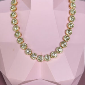 Colar Inspired Swarovski ouro