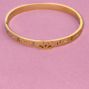 Bracelete Inspired Chanel Glam Aço Inox
