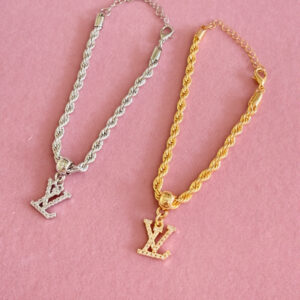 Pulseira Cordão Baiano Inspired LV